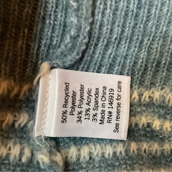 LC Lauren Conrad Blue Knit Sweater - Picture 5 of 10